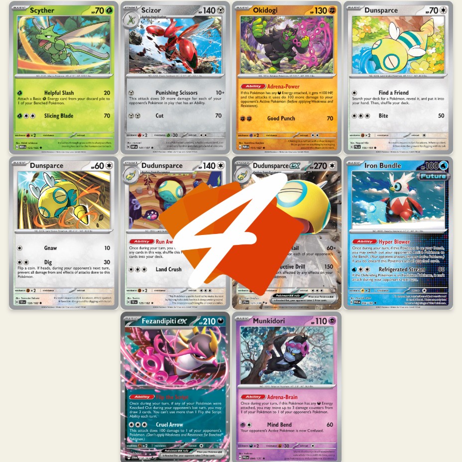OKIDOGI : Finally Good ! w/ DUDUNSPARCE ex & Scizor !  PTCGL Gameplay (JOURNEY TOGETHER)